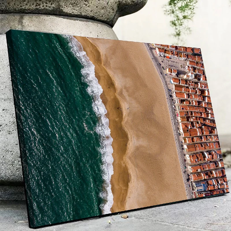 large artistic floral wall canvas paintings-Beach Front