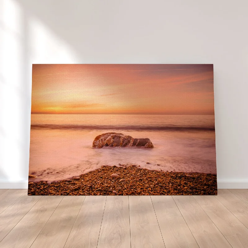 abstract modern nature floral paintings-Montauk Beach Canvas Set