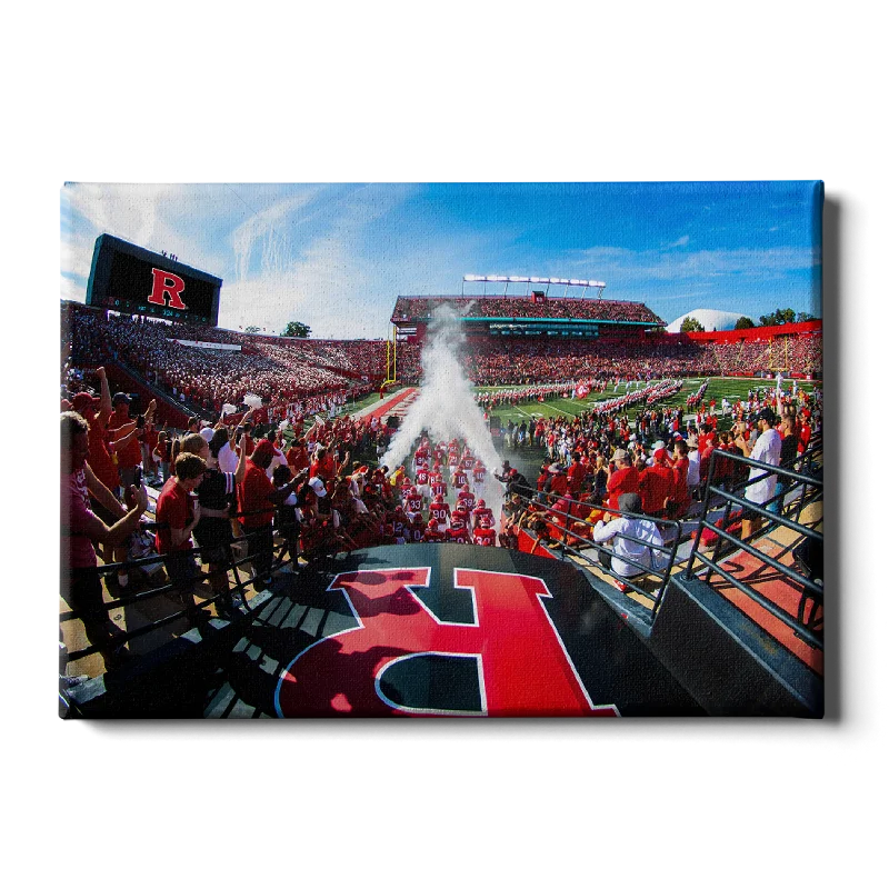 large floral modern canvas paintings-Rutgers Scarlet Knights - Enter Rutgers