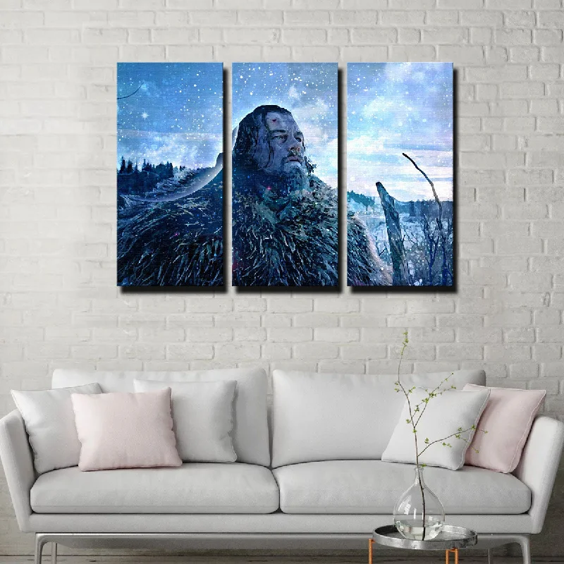 nature-inspired tropical beach wall paintings-The Revenant Canvas Set